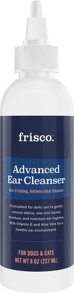 Frisco Advanced Ear Cleaner for Dogs and Cats， 8-oz bottle