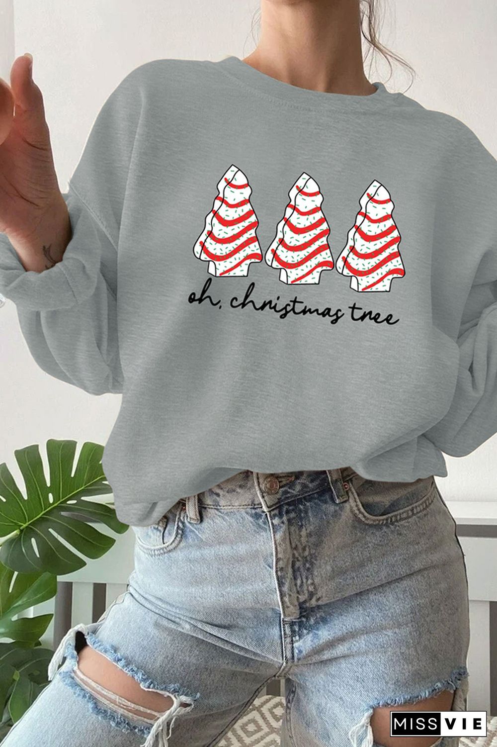 Little Debbie Holiday Cake Sweatshirt, Oh Christmas Tree Sweatshirt Wholesale