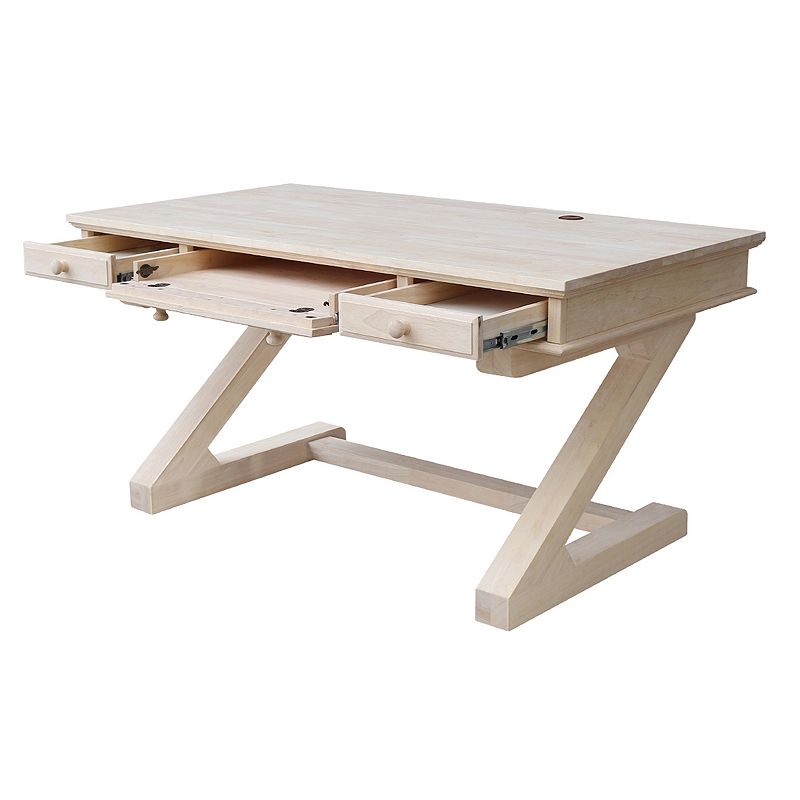 International Concepts White Zodiac Desk