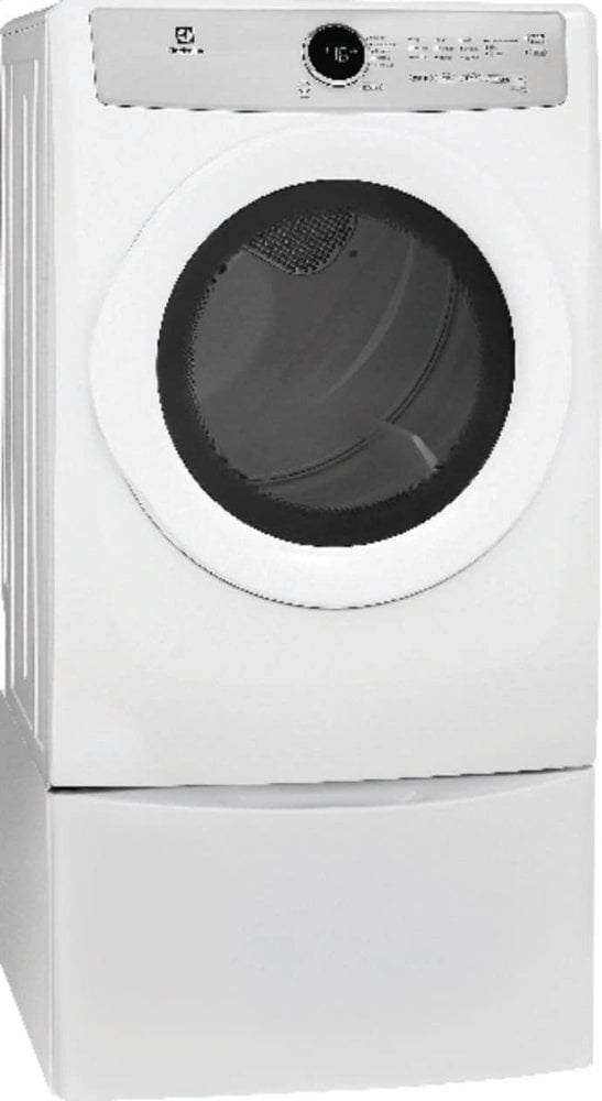 Electrolux EFDE317TIW Front Load Electric Dryer With 5 Cycles - 8.0 Cu. Ft.