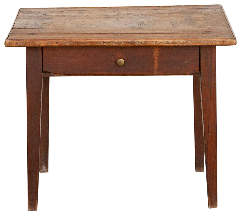 Small Early 19th Century French Side Table   Farmhouse   Side Tables And End Tables   by De cor  Houzz