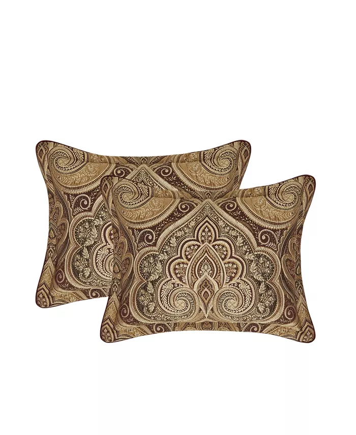 Five Queens Court Bordeaux Boudoir Decorative Pillow， 13