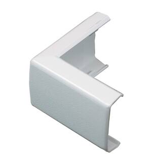 Legrand Wiremold Non-Metallic PVC Raceway Outside Elbow White NMW8