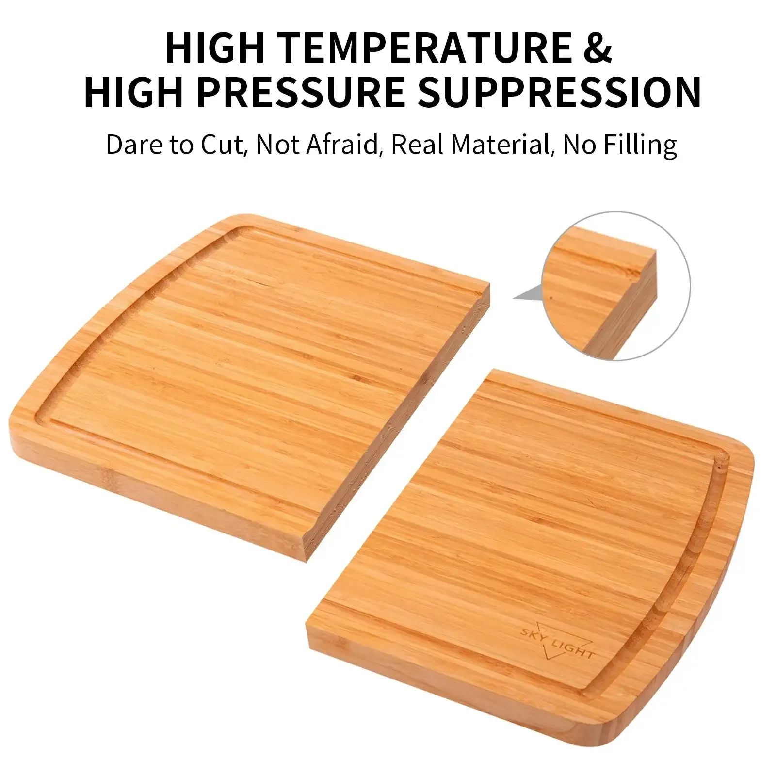 Bamboo Cutting Board Set of 3