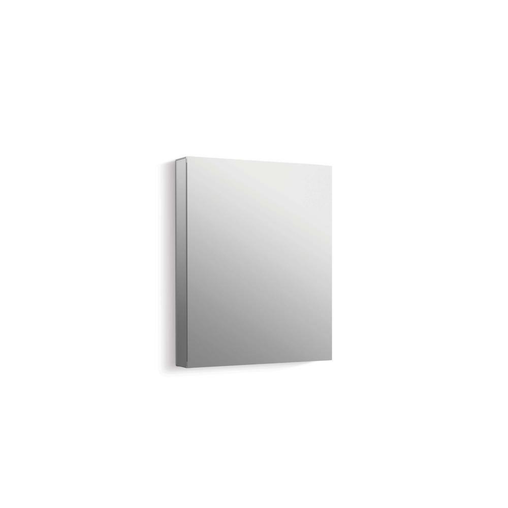 KOHLER Maxstow 20 in. x 24 in. Aluminum Frameless Surface-Mount Soft Close Medicine Cabinet with Mirror K-R79224-LA1