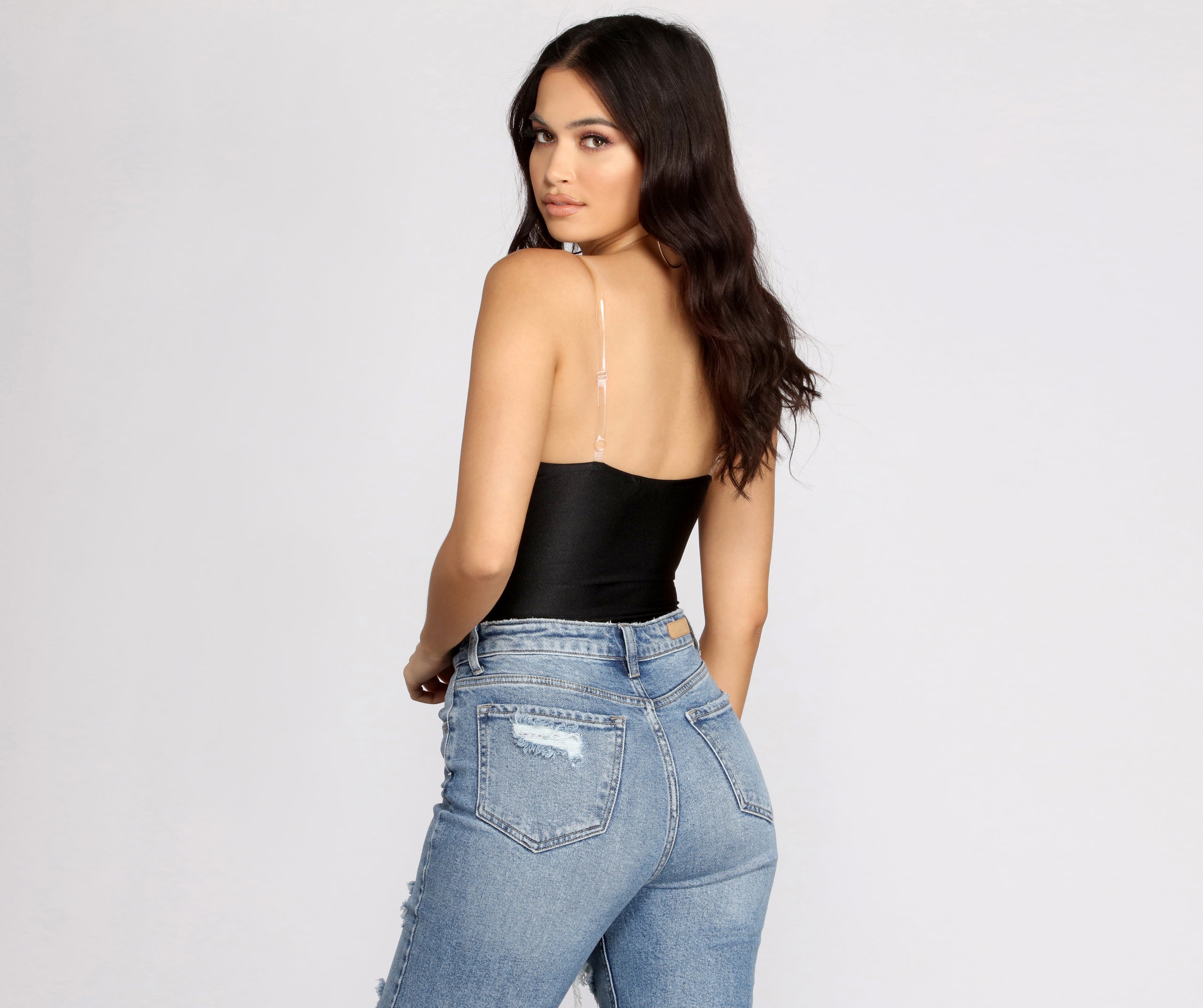 Clearly On Trend Knit Bodysuit