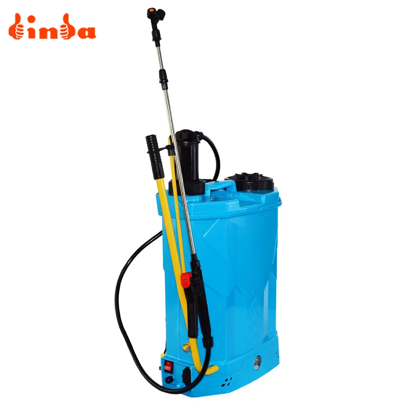 Plastic Tank Agricultural 16L Battery Power Pump Backpack Mist Sprayer For Farm