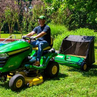 John Deere 42 in. 24 cu. ft. Tow-Behind Lawn Sweeper STS-42JDC