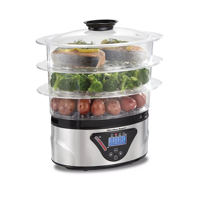 Hamilton Beach 3-Tier Digital Food Steamer