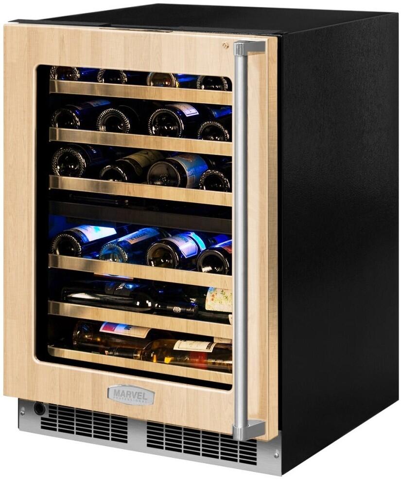 Marvel MP24WDF5LP Professional Series 24 Inch Panel Ready Wine Cooler