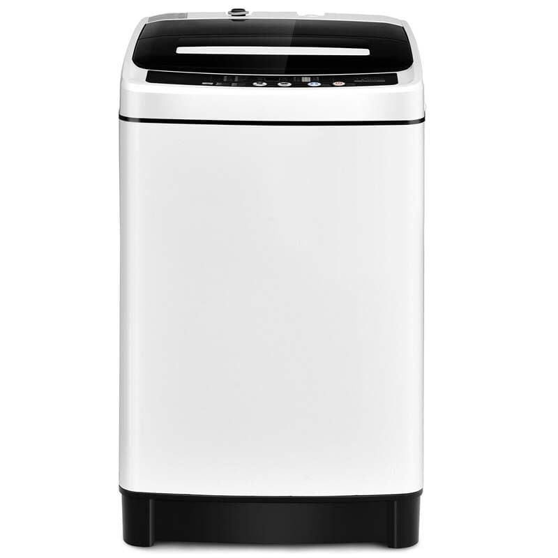 11 LBS Full-Automatic Portable Washing Machine, Top Load All In One Washer Dryer Combo