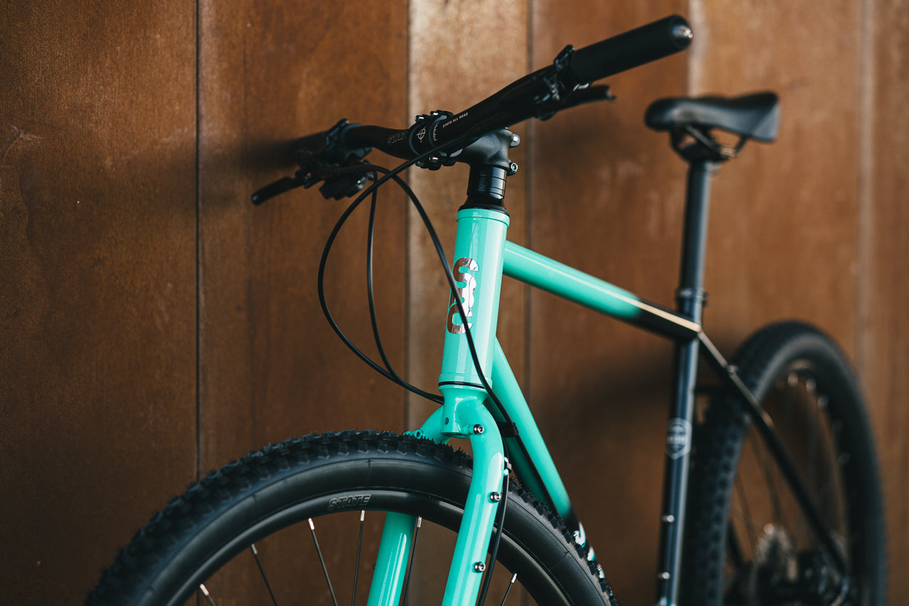 4130 All-Road - Flat Bar - Turquoise Fade (650b / 700c)