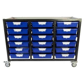 36 Gal. Class Act Cart - Slim Line - 18 Module 2106DG-18SPB