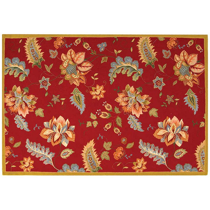 Safavieh Chelsea Potpourri Framed Floral Wool Rug