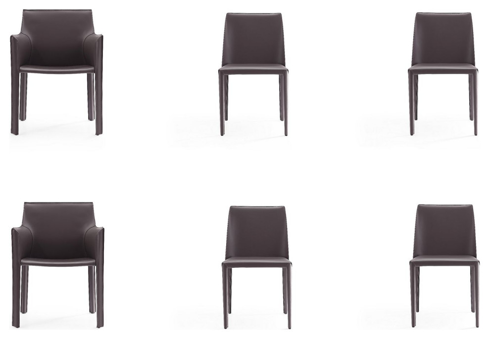 Paris Dining Chairs  Set of 6   Contemporary   Dining Chairs   by Timeout PRO  Houzz