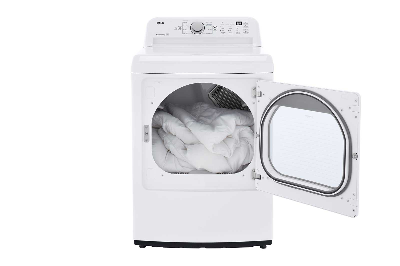 Lg DLE7150W 7.3 Cu. Ft. Ultra Large Capacity Electric Dryer With Sensor Dry Technology