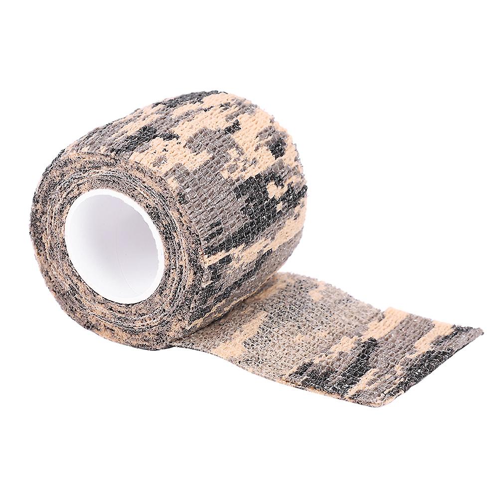 Tactic Self Adhesive Non Woven Camouflage Wrap Rifle Gun Hunting Stealth Tape Acu Camouflage