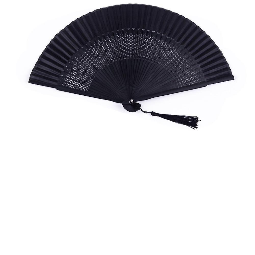 Small Folding Hand Fan - Chinese Japanese Vintage Bamboo Silk Fans - For Dance， Performance， Decoration， Wedding， Partygift