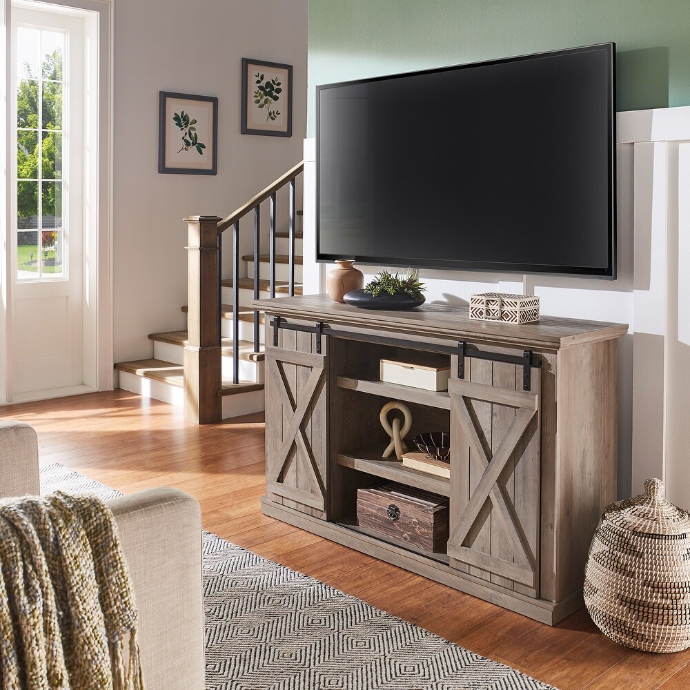 Walter Two Tone Finish TV Stand by iNSPIRE Q Classic