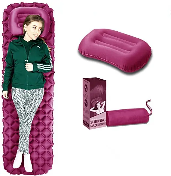 Self inflating air bed OEM  ultra light sleeping pad OEM  sleep well thin mattress bed