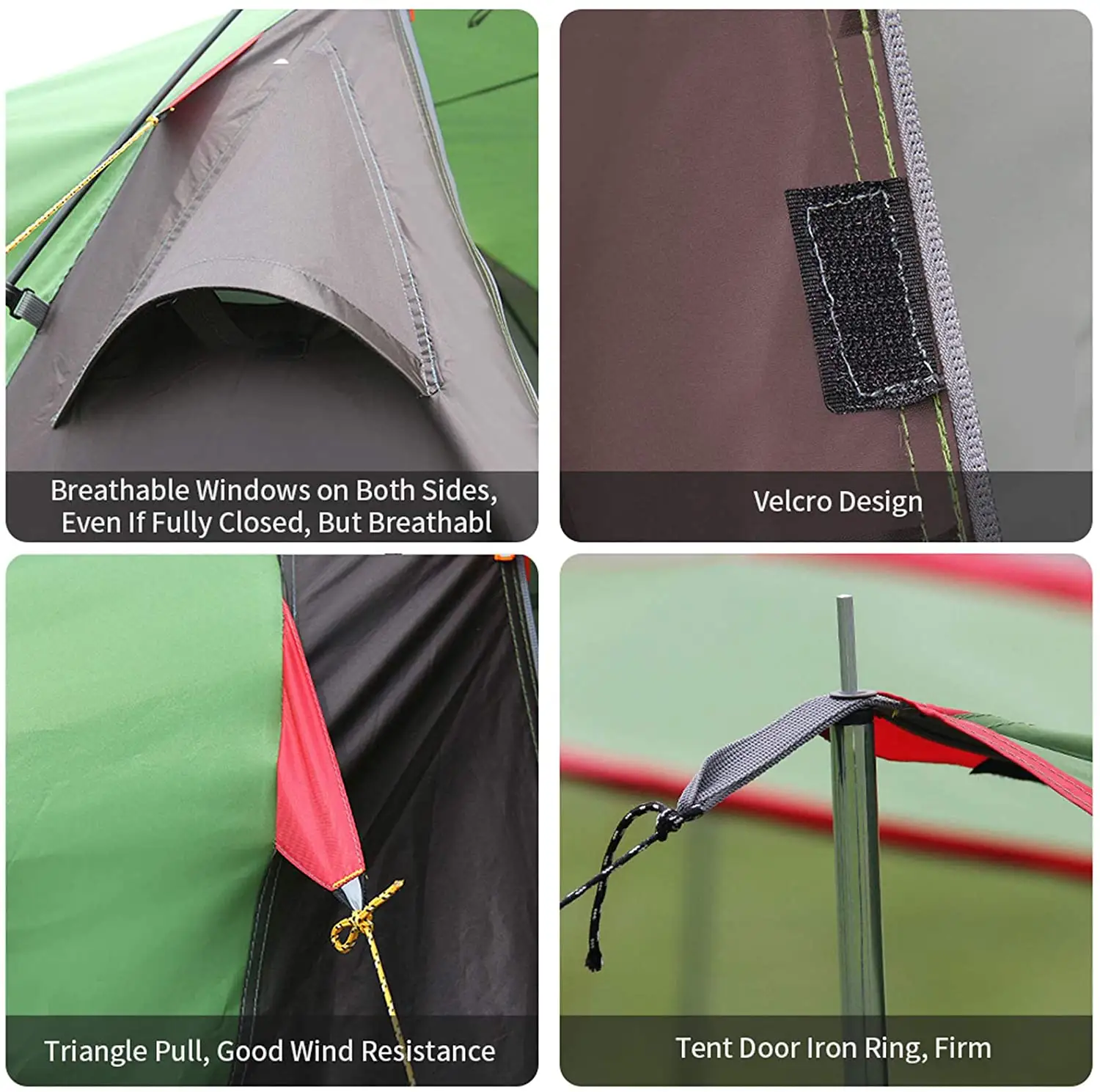 Portable Lightweight Tent 4 Season Tent for 4 5 People Aluminium automatic hydraulic Camping Tent