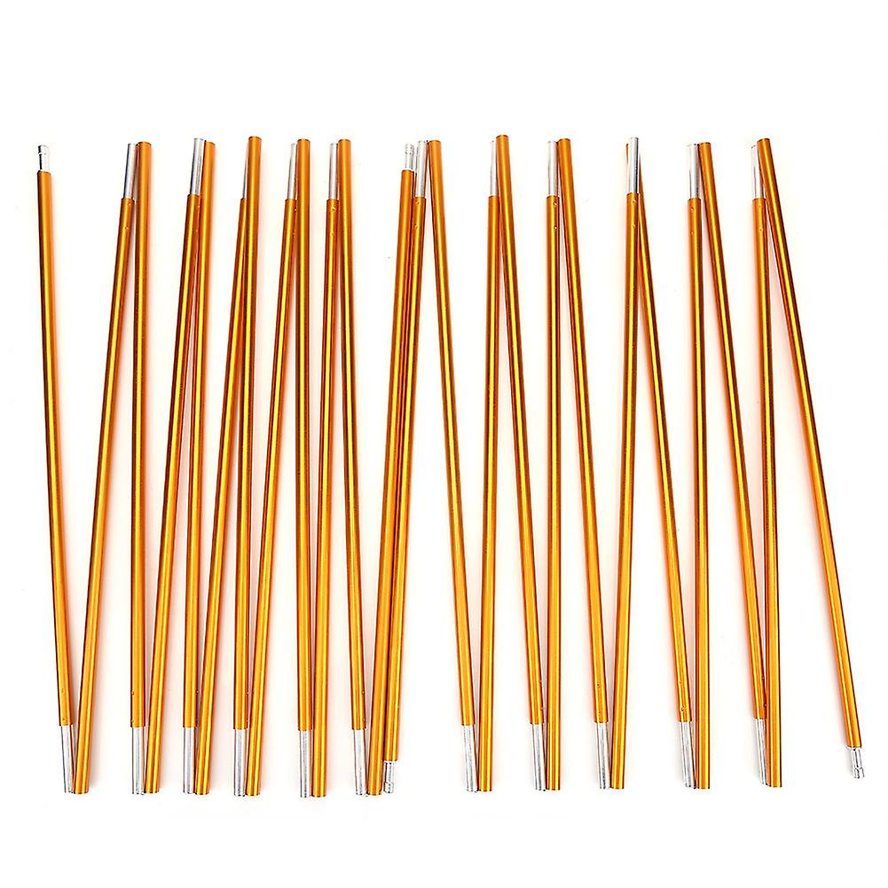 2pcs/lot Outdoor Camping Hiking Travel 12 Sections Aluminum Alloy 8.5mm 4.42m Tent Poles