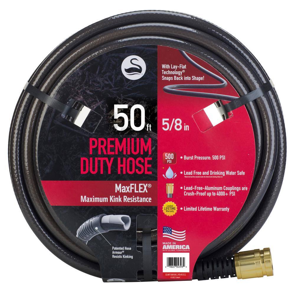 Swan Max FLEX 58 in. x 50 ft. Premium-Duty Garden CELMF58050G