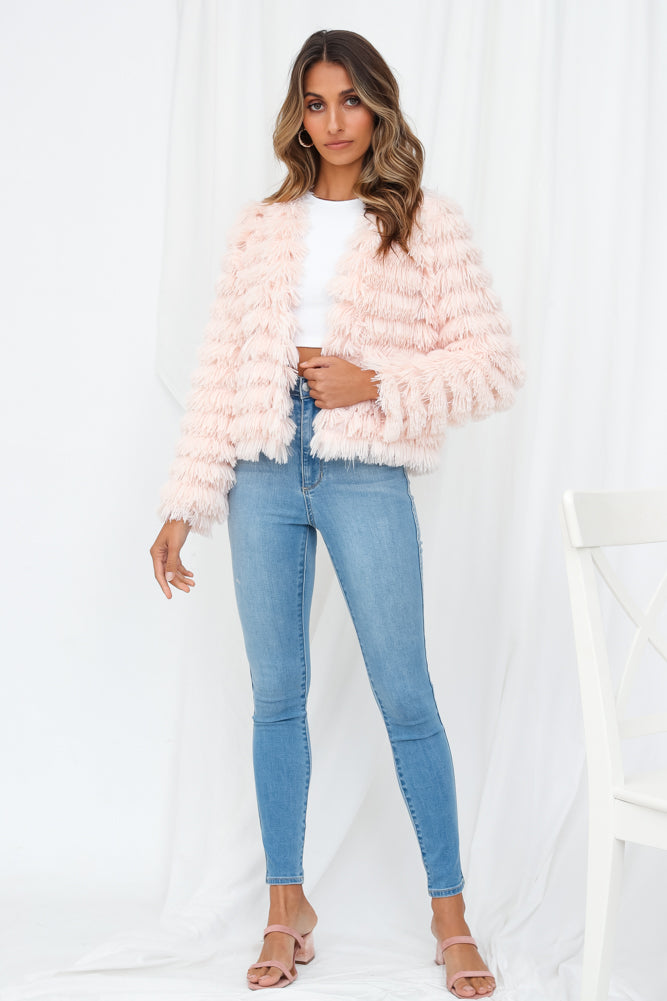 Shake It Out Jacket Pink