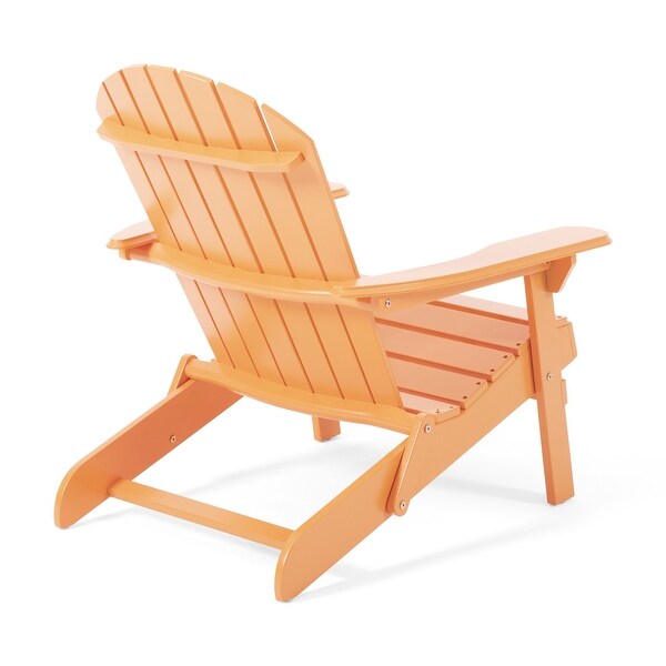 Hanlee Outdoor Rustic Acacia Wood Folding Adirondack Chair (Set of 2) by Christopher Knight Home