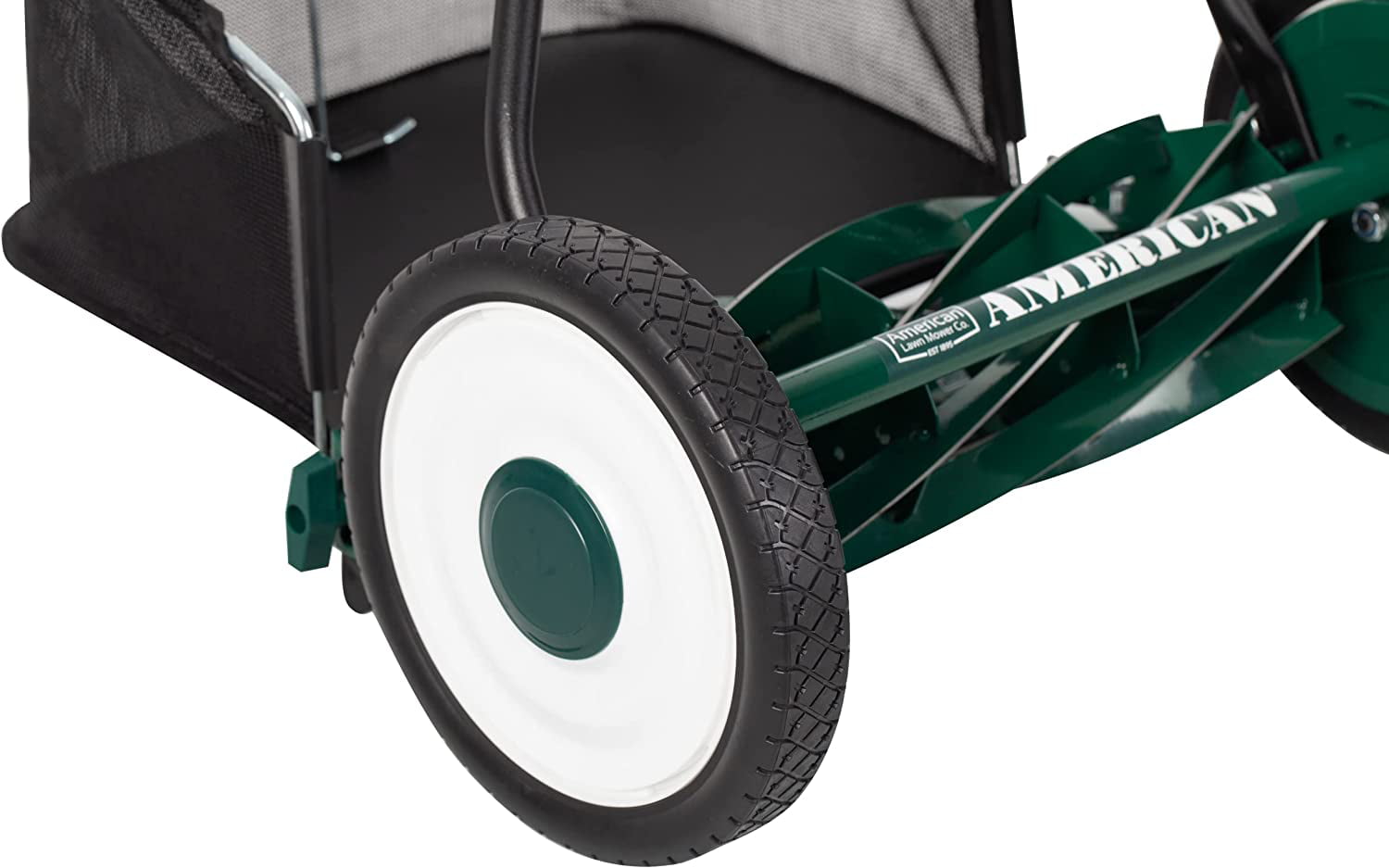 American Lawn Mower Company 1725-16GC 16-inch 7-Blade Reel Mower with Grass Catcher