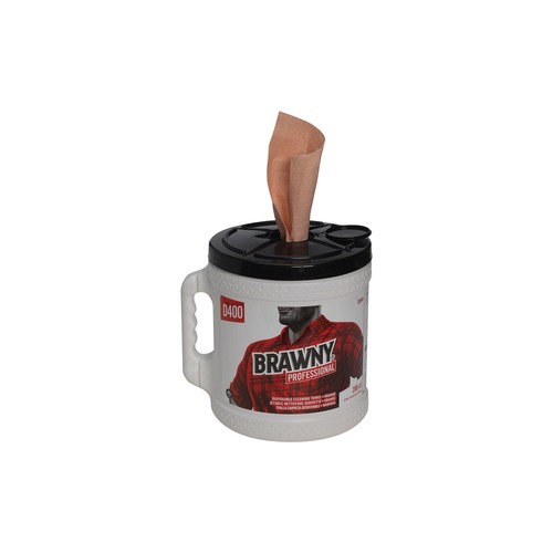 Georgia Pacific Brawny Professional D400 Disposable Cleaning Towels in Bucket  GPC20040