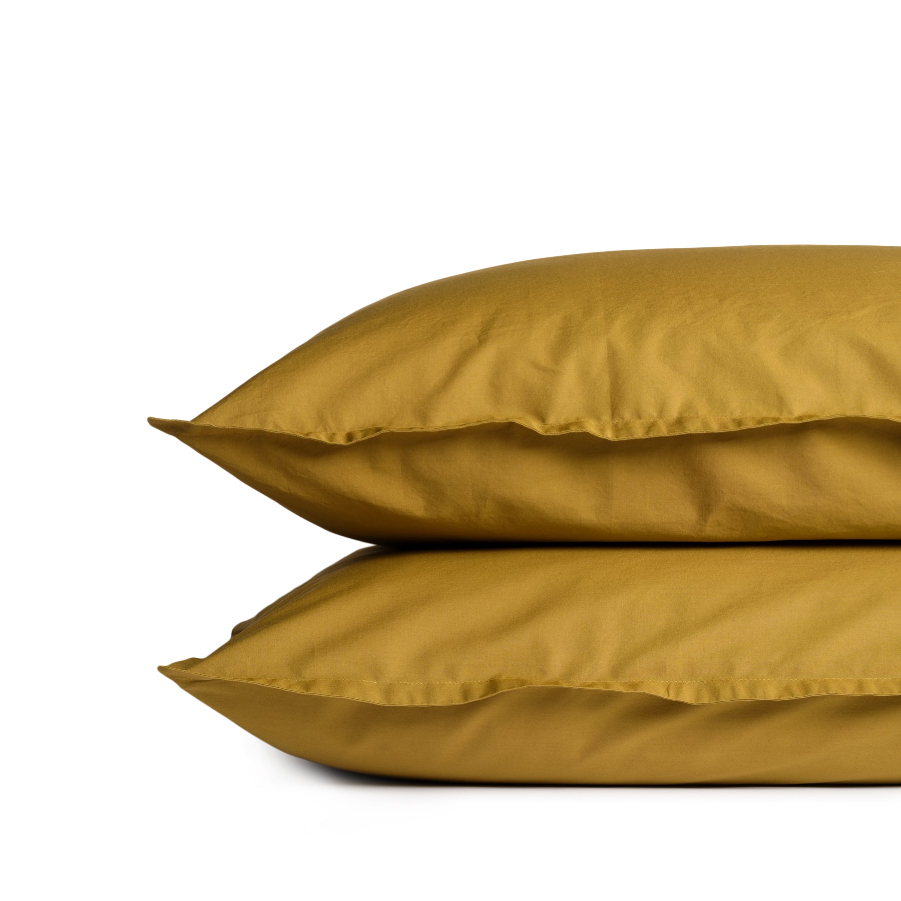 Lemon Green Premium Cotton Pillowcases (Set of 2) - Soft & Fresh Bedding