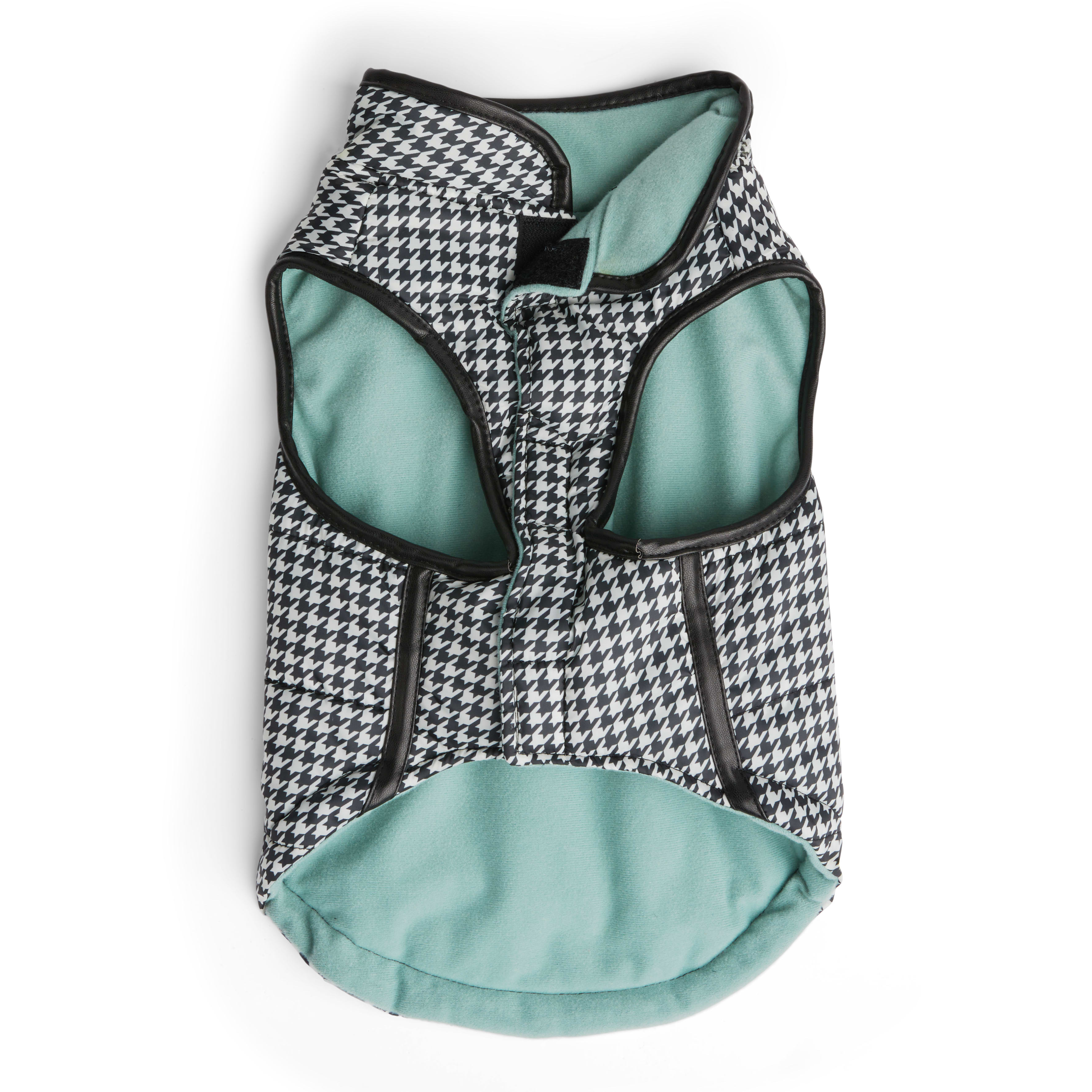 YOULY Houndstooth Dog Vest， XX-Small