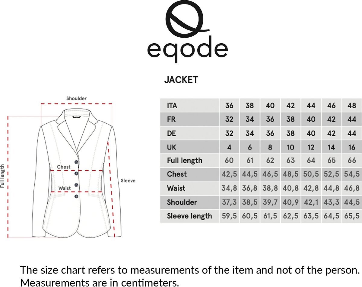 Equiline Eqode Dianna Women's Show Coat