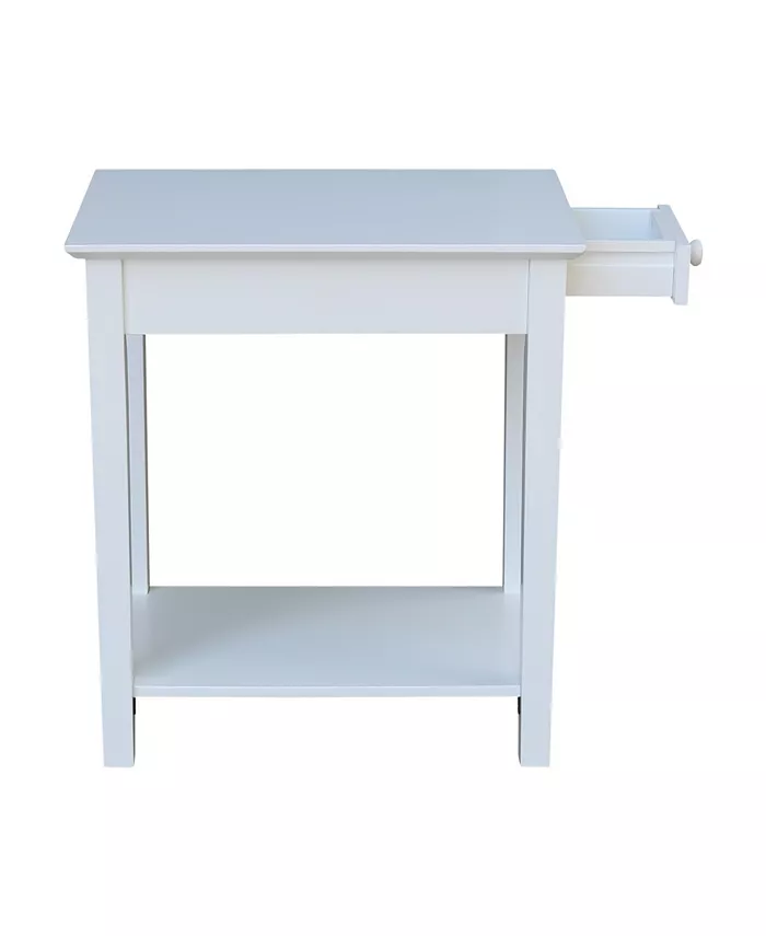 International Concepts Narrow End Table