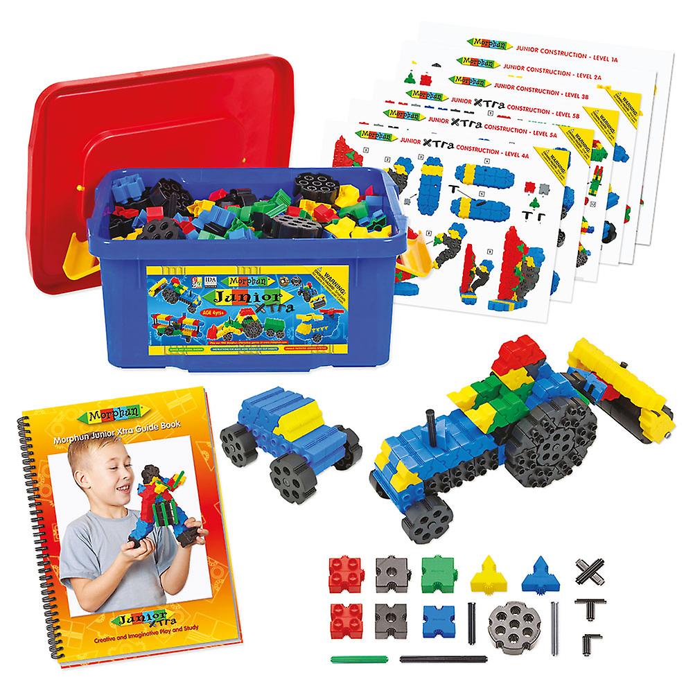 Morphun Educational Junior Xtra Building Brick Set (400 Pce) Construction System