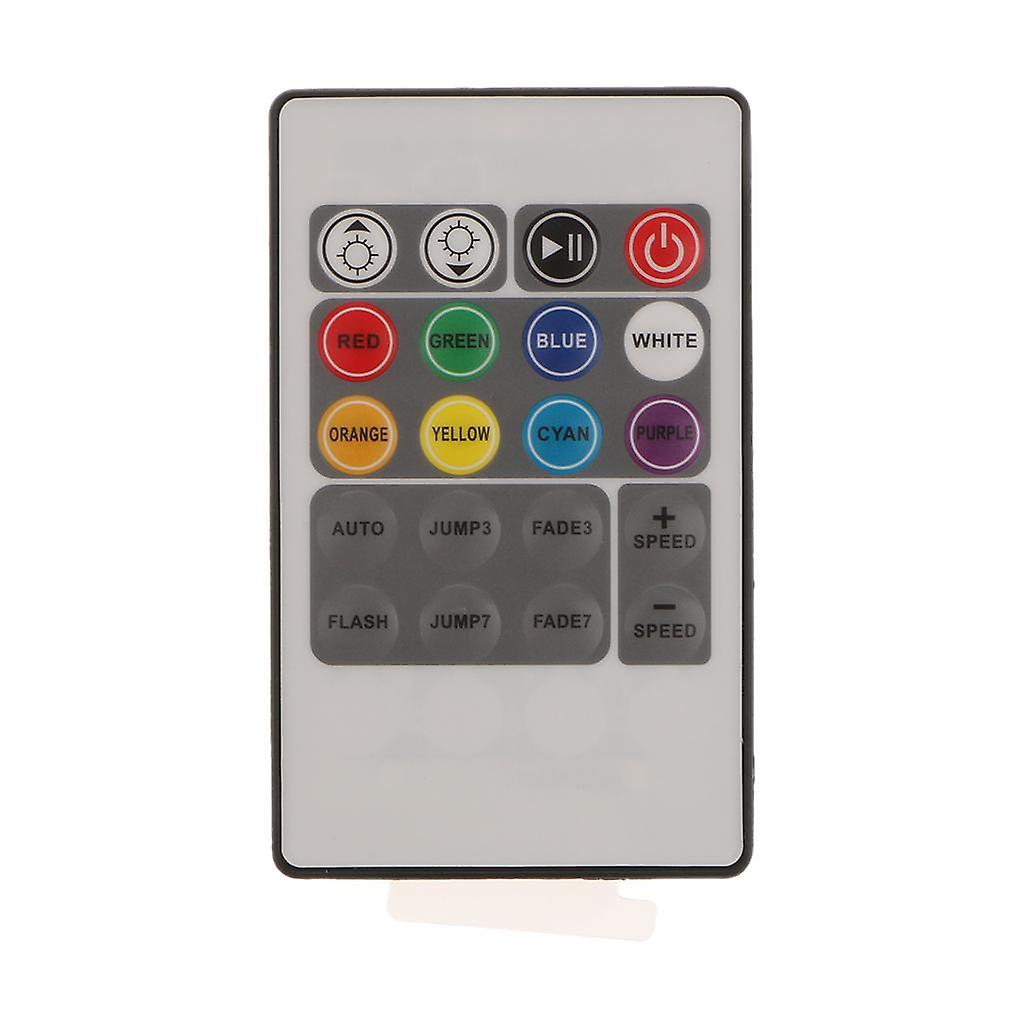 2x20-key Led Rf Remote Controller Rgb Dimmer For Led Strip Light 220v Eu Plug