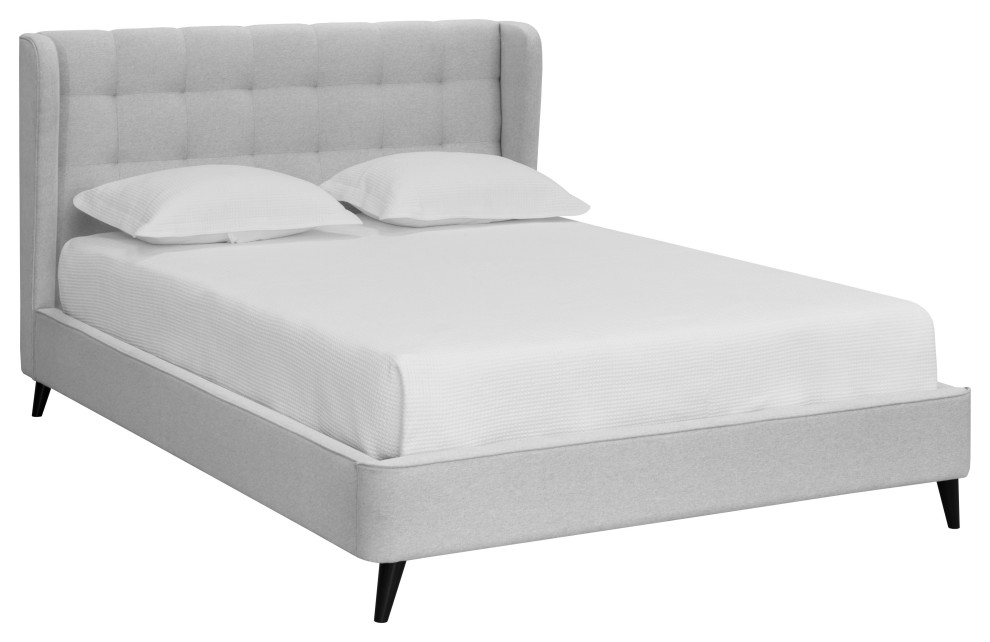 Viviana Bed   Midcentury   Platform Beds   by Sunpan Modern Home  Houzz