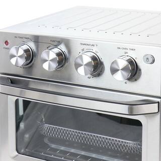 Better Chef Do-It-All 20 L Silver Convection Air Fryer Broiler Toaster Oven 985116984M