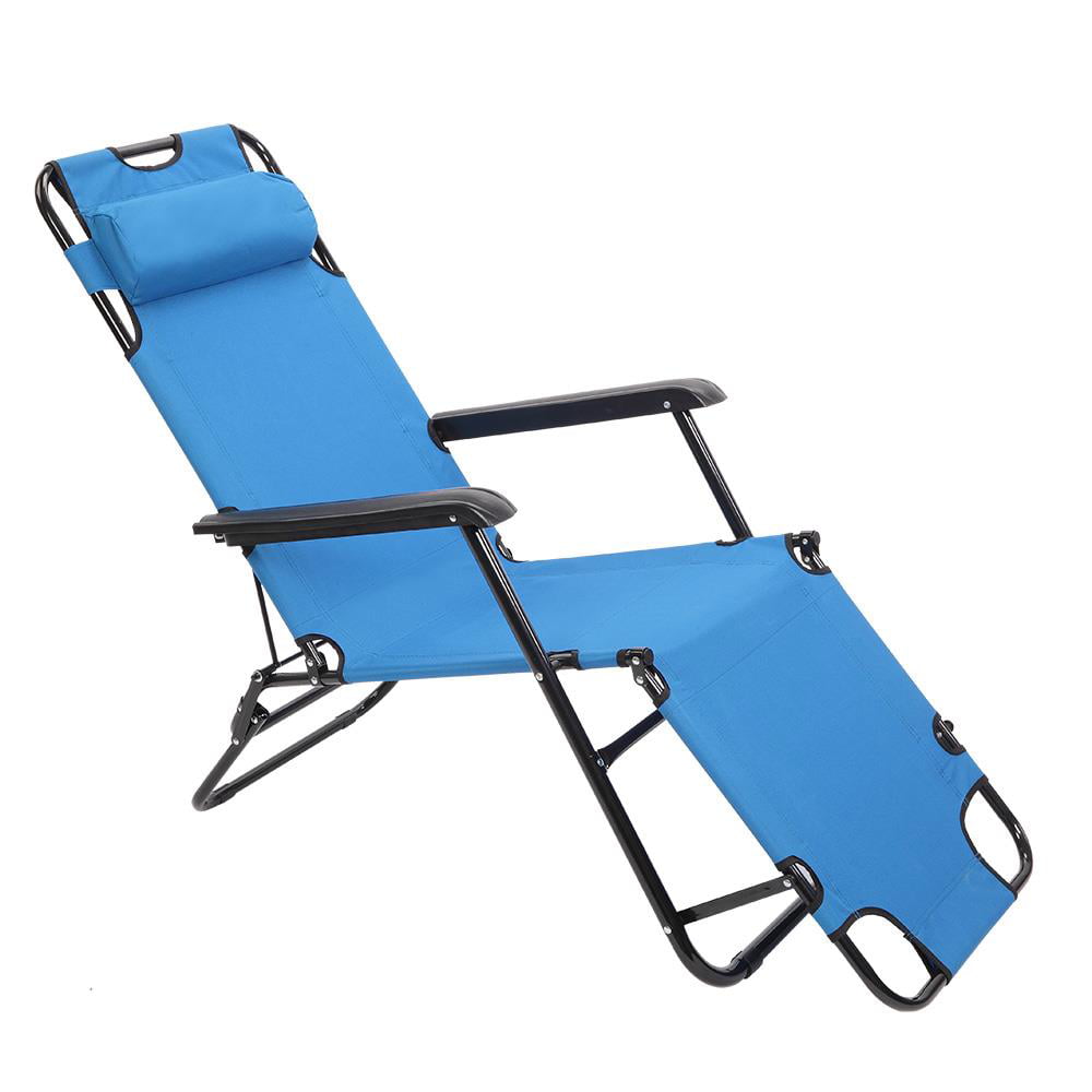 UBesGoo Folding Chaise Lounge Chair Patio Outdoor Pool Beach Lawn Recliner Reclining