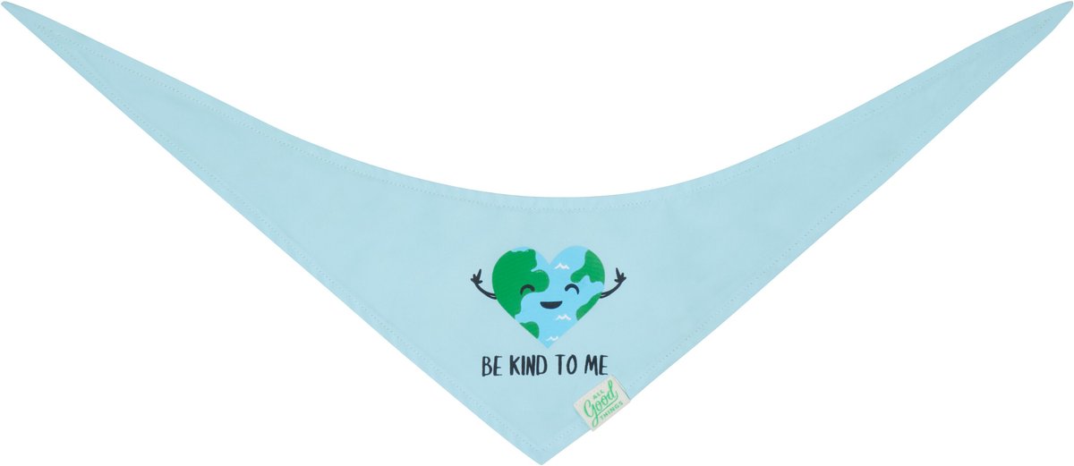 All Good Things Be Kind to Me Dog Bandana， Blue