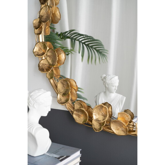 51.5 x 29 Full Length Arched Wall Mirror with Go...