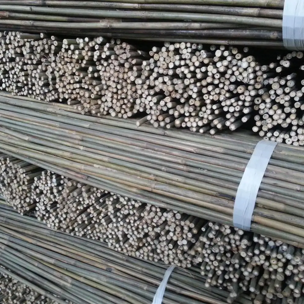 Factory direct supply treatment garden natural planted bamboo stake support for flower