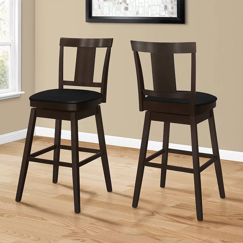 Monarch 2-pc. Swivel Barstool Set