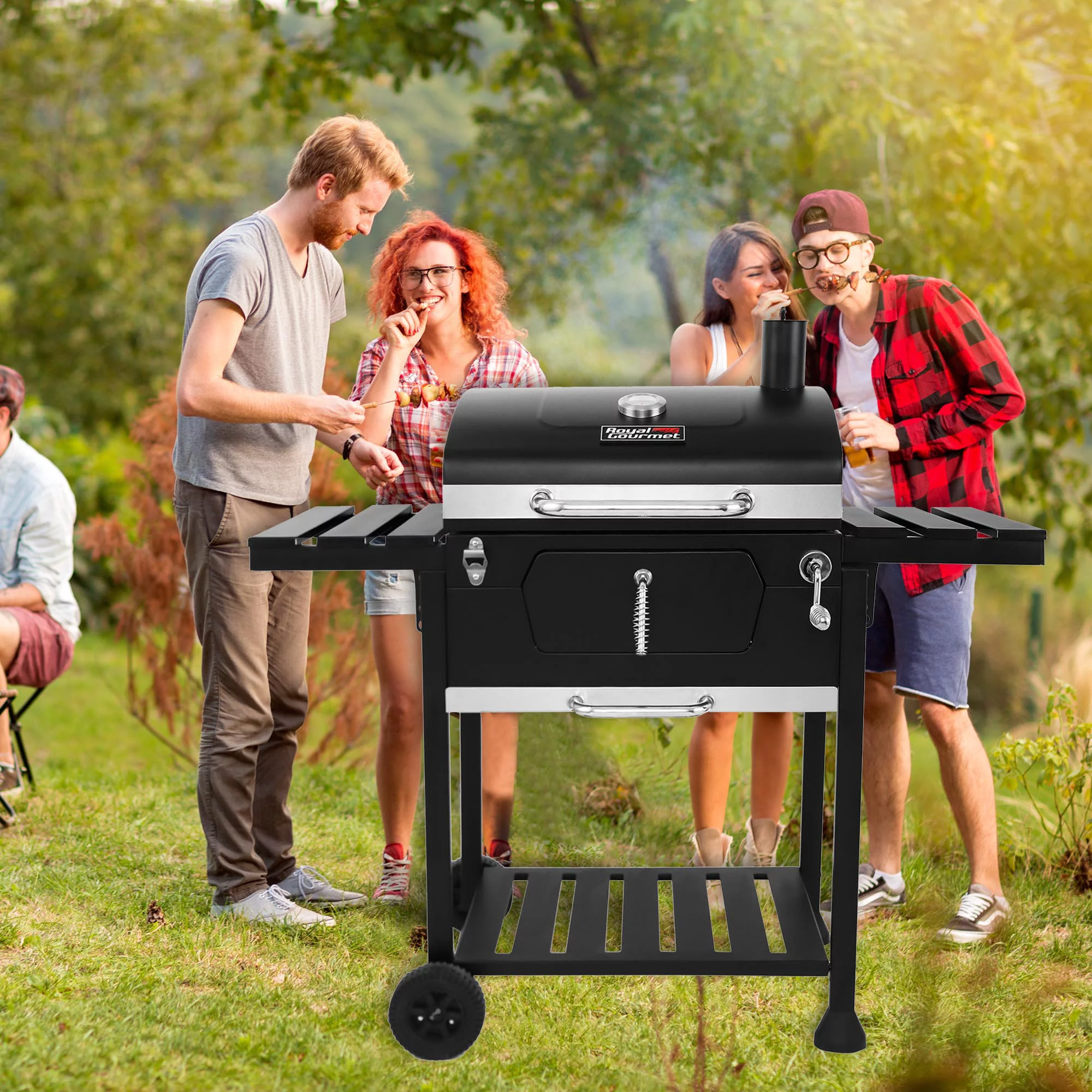 Royal Gourmet 24 CD1824E Charcoal BBQ Grill