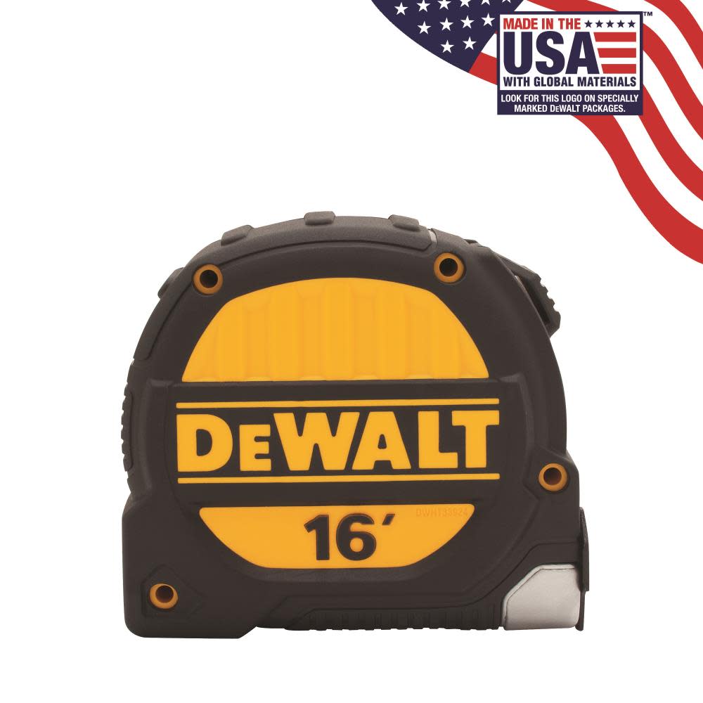 DEWALT Premium Measuring Tape 16' x 1 1/4