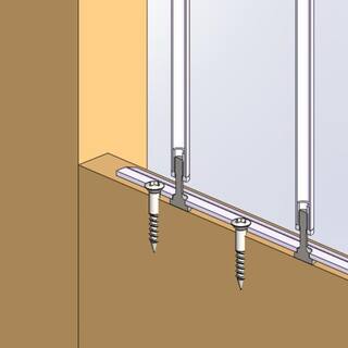 Insta-Rail 36 in. H x 72 in. W Insta Tube Vertical Stainless Steel Tube In-Fill Kit for Railings 90736