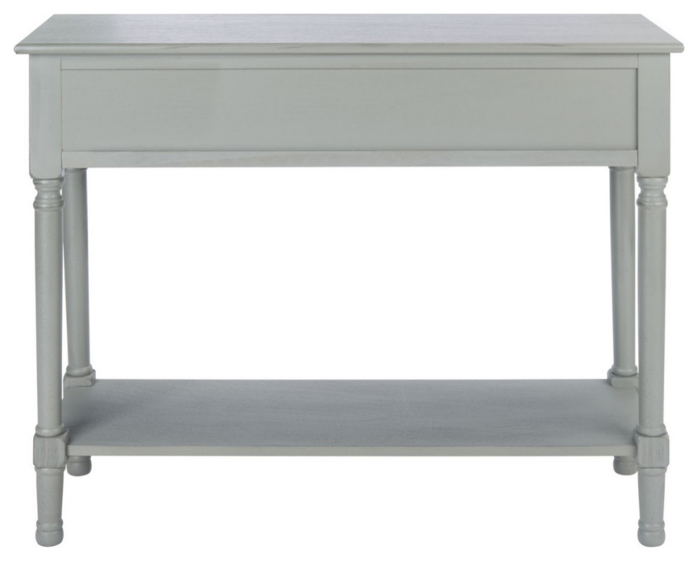 Piper 2 Drawer Console Table Distressed Grey   Modern   Console Tables   by Virgil Stanis Design  Houzz