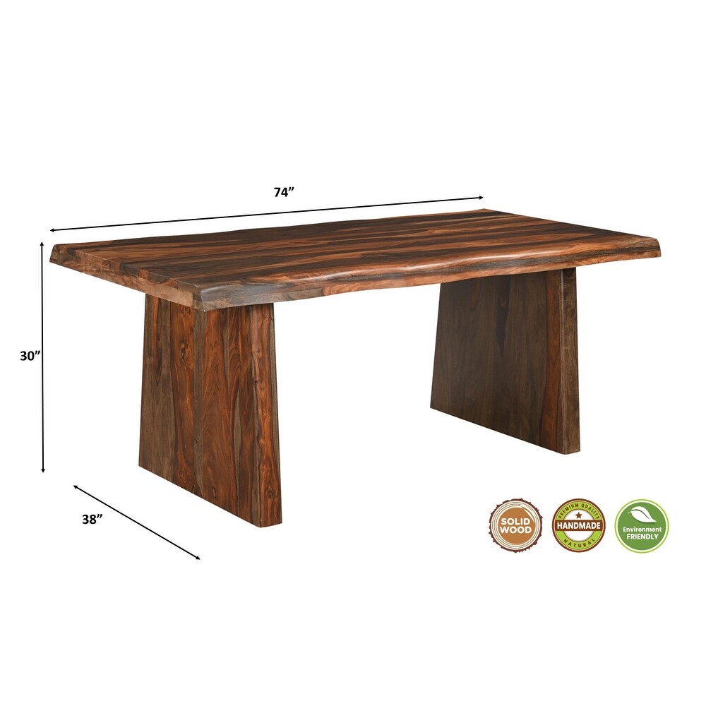 Avenue Live Edge Wood Dining Table