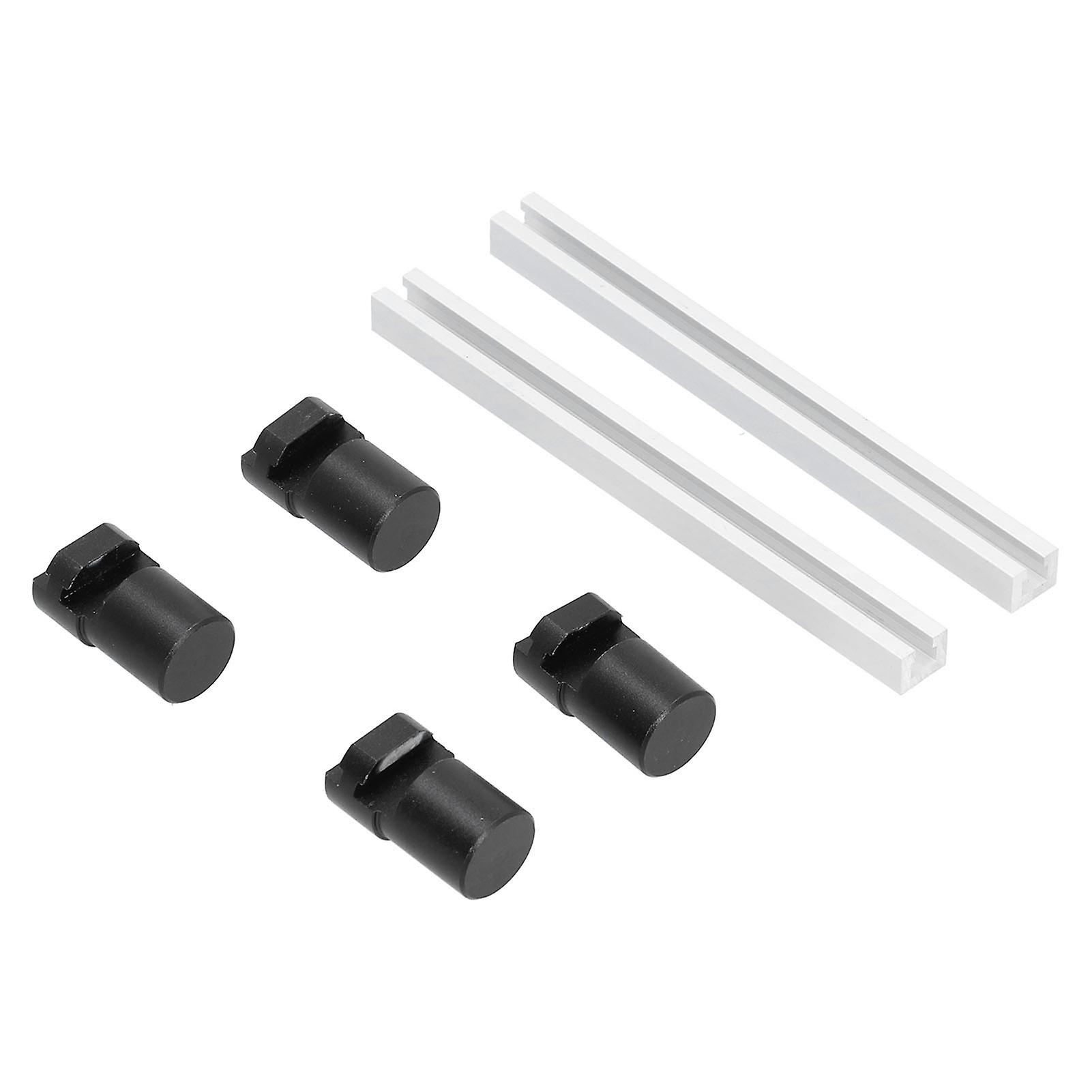 4pcs 20mm Bench Dogs Aluminum Alloy Diy Humanized Design Workbench Positioning Fixing Tool